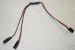 JR / Hitec 12" Y Harness ext. Heavy Duty 22 AWG wire